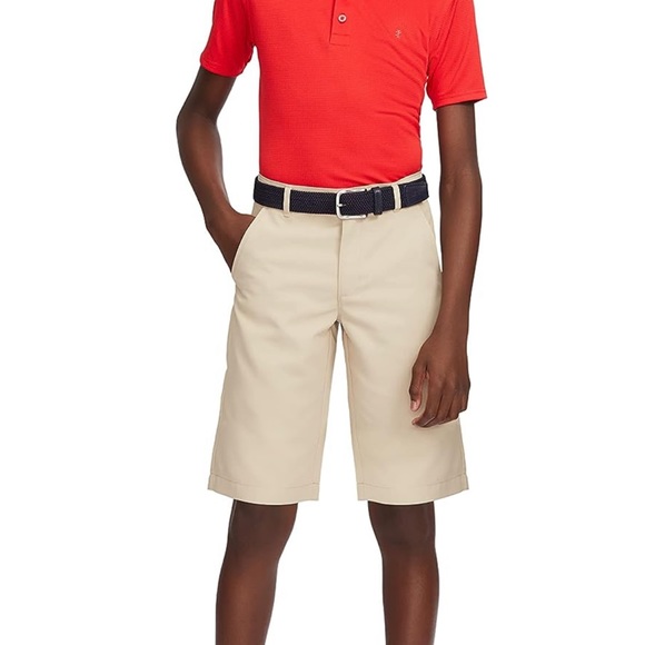 IZOD Boys' Performance Golf Swingflex Stretch Straight Fit Shorts NWT - Picture 5 of 5